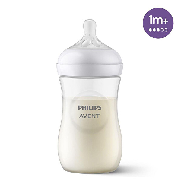 Philips Avent Natural Response PP Biberon 260 ML 1 Ay Beyaz