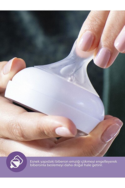 Philips Avent Natural Response PP Biberon 260 ML 1 Ay Beyaz