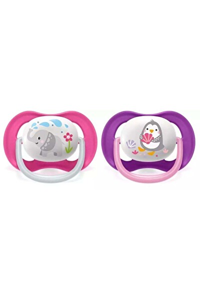 Philips Avent Ultra Air 6-18 Ay 2'li Emzik Pembe-Mor