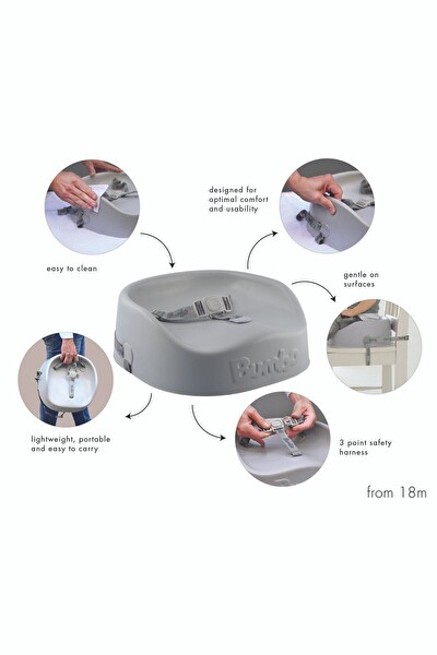 Bumbo Booster Seat Yükseltici Bebek Koltuğu - Hemlock