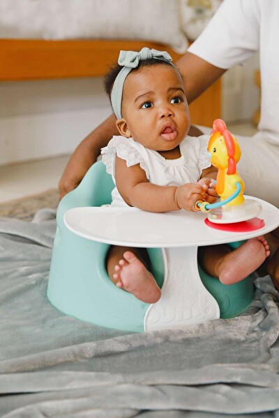 Bumbo Floor Seat 03-12 Aylık Bebekler için Koltuk Power Blue