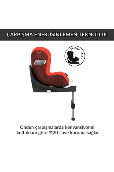 Cybex Sirona Z I-Size Plus Oto Koltuğu 0-18 KG - Soho Grey