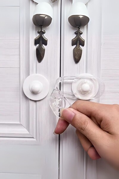 Mithra Life 4 Adet Çekmece Dolap Pencere Bebek Çocuk Güvenlik Kilidi MIT1171