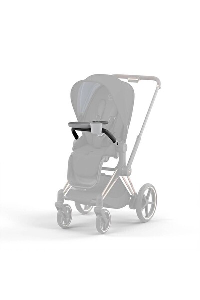 Cybex Platinum Serisi Gri-Siyah Bebek Arabası Tepsisi