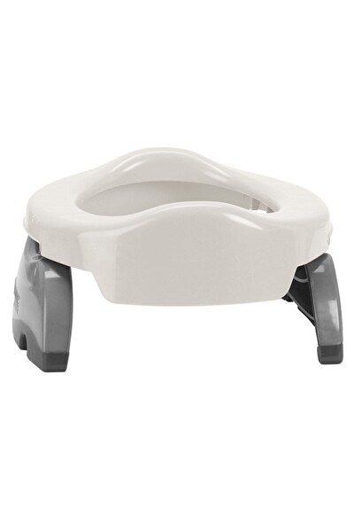 Potette Plus Portatif Katlanabilir Bebek Lazımlık ve Tuvalet Adaptörü Beyaz