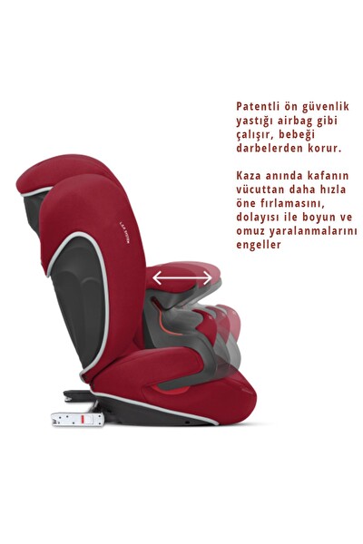 Cybex Pallas B2 Fix Adac Ödüllü Isofixli Bebek Oto Koltuğu Bay Blue 9-36 KG