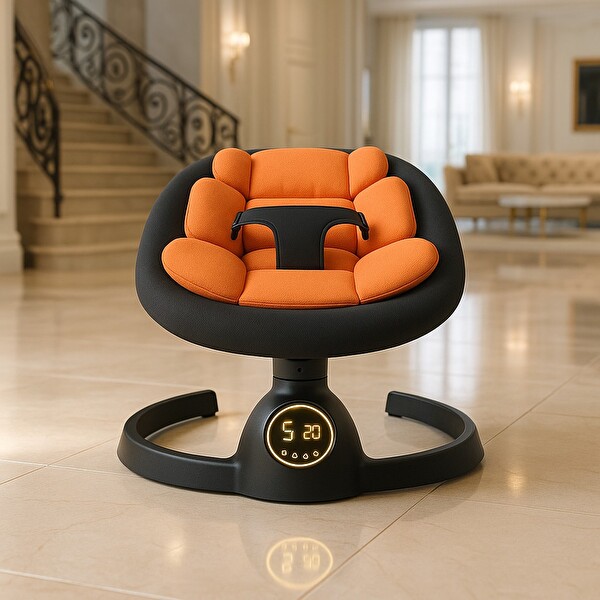 Mioji Baby 4 Kumandalı 9 KG 5 Kademeli Elektrikli Ekranlı Otomatik Sallanan Ana Kucağı