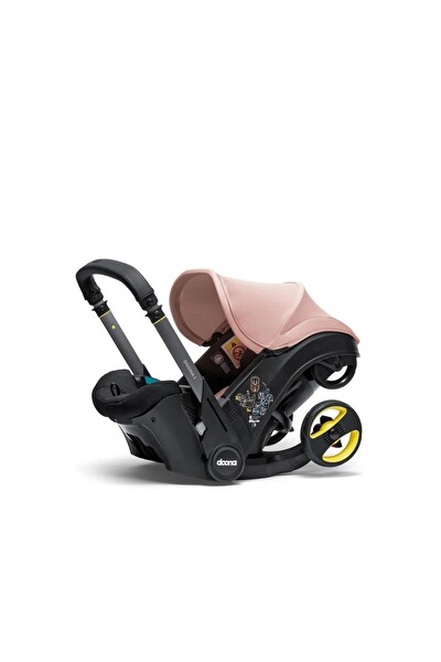 Doona i Bebek Arabasına Dönüşen Tekerlekli Gr 0 i-Size Ana Kucağı Oto Koltuğu - Blush Pink
