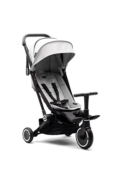 SmarTrike Traveler Beyaz Bebek Arabası ve Bisiklet