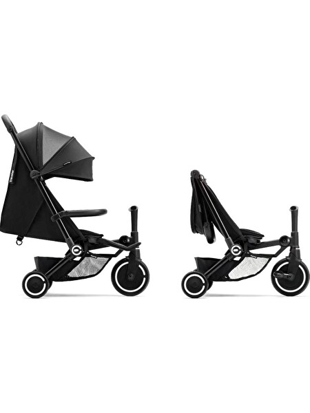 SmarTrike Traveler Siyah Bebek Arabası ve Bisiklet