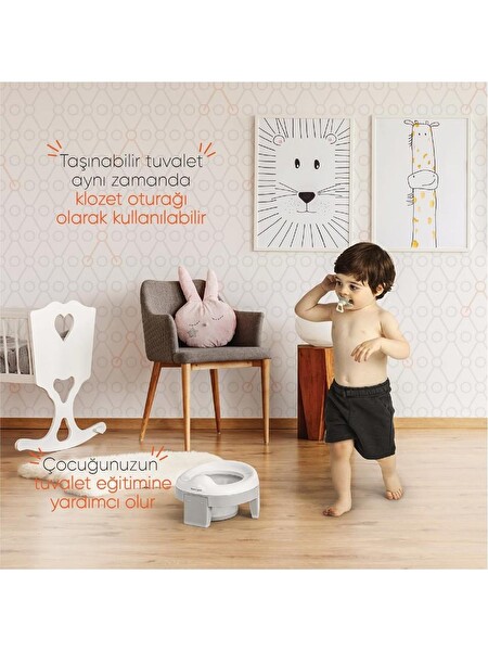 Gezenbebe Katlanabilir Seyahat Çocuk Tuvaleti