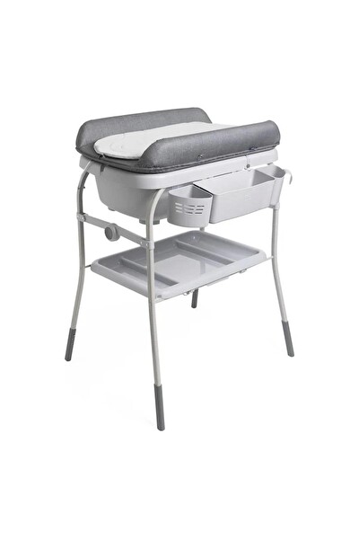 Chicco Cuddle & Bubble Bebek Küveti Graphite Melange