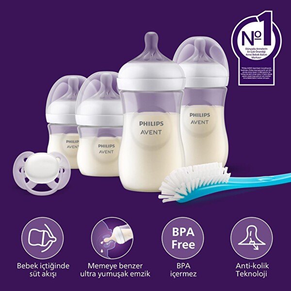 Philips Avent SCD838/11 Natural Response PP Yenidoğan Seti