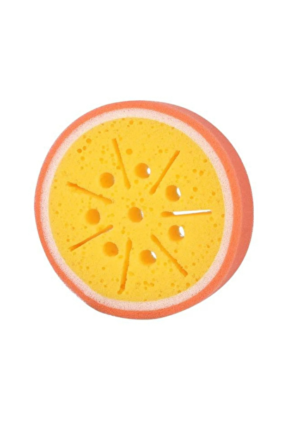 Kitchen Design Lab 4'lü Sevimli Meyve Şekilli Banyo Süngeri Bebek Yıkama Süngeri Duş Lifi