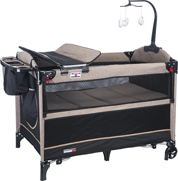 Tommybaby Handy Bebek Arabası Travel Sistem Oyun Parkı Çanta Yenidoğan Seti - Antrasit