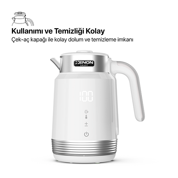 Xenon Smart Akıllı Monitörlü Bebek Kamerası Hava Temizleyici Kettle
