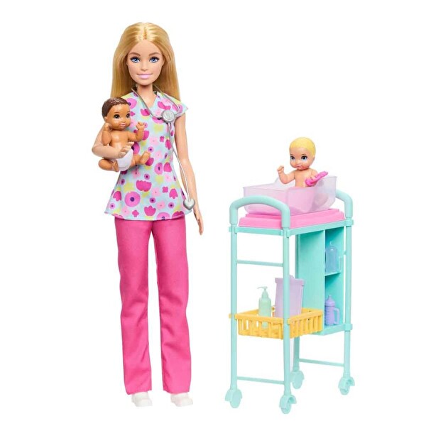 Barbie Kariyer Bebekleri Çocuk Doktoru JMK12