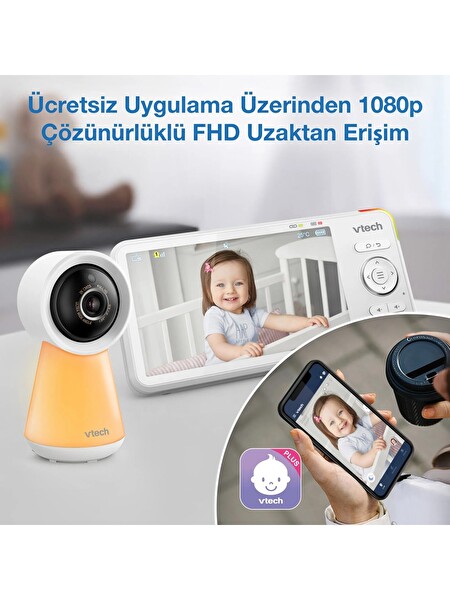 Vtech RM5756HD Uyarlanabilir Gece Lambalı 5