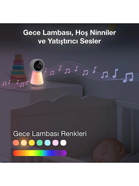 Vtech RM5756HD Uyarlanabilir Gece Lambalı 5