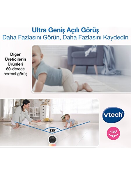 Vtech RM5756HD Uyarlanabilir Gece Lambalı 5