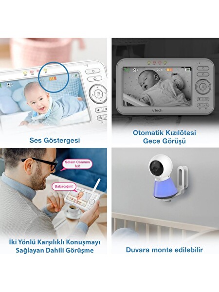 Vtech VM5254 Uyarlanabilir Gece Lambalı 5