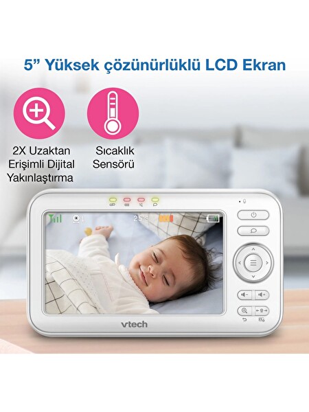 Vtech VM5254 Uyarlanabilir Gece Lambalı 5