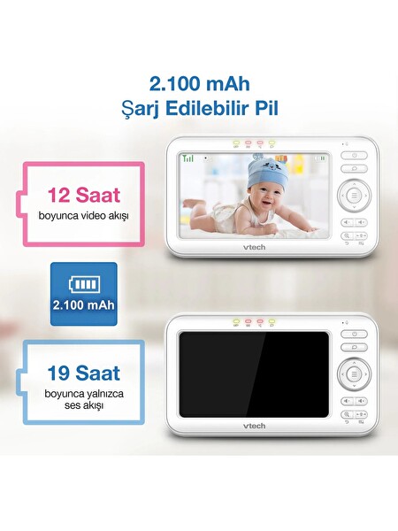 Vtech VM5254 Uyarlanabilir Gece Lambalı 5