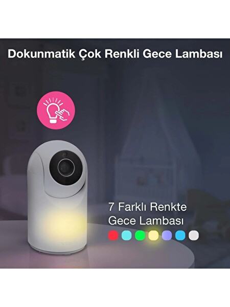 Vtech VM5367 Döndürülebilir ve Eğilebilir Kameralı 5