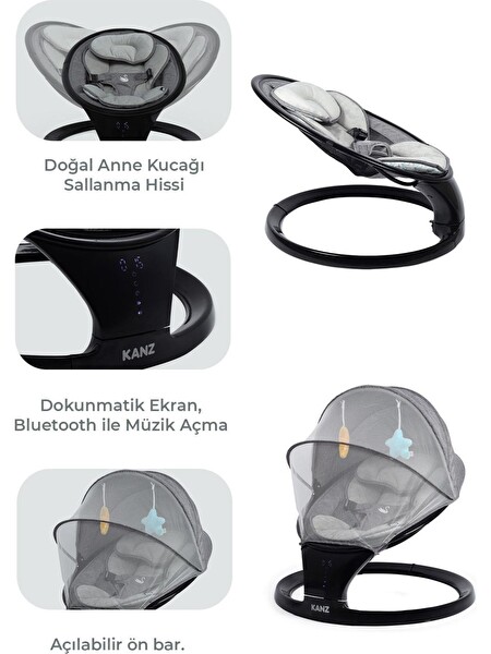 Kanz Swan Ana Kucağı Siyah Versiyon