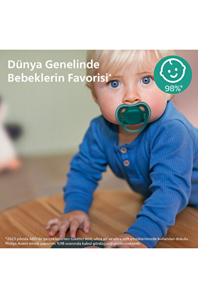 Avent Scf085/31 Ultra Air 6-18 Ay Indigo 2'li Emzik