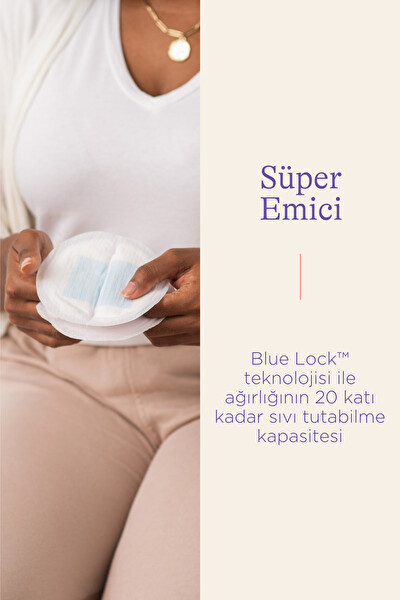 Lansinoh Blue Lock Göğüs Pedi 100 Adet