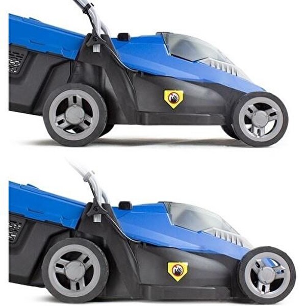 Hyundai Hyundai HYM33LI 33 CM 40 V Çift Akü Ve Şarj Cihazı Dahil Çift Akülü Çim Biçme Makinesi