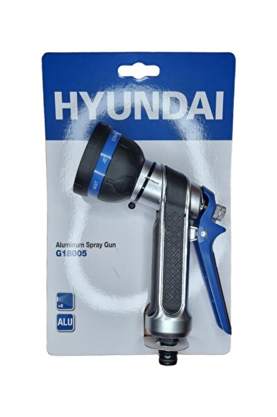 Hyundai G18005 8 Fonksiyonlu Alüminyum Su Tabancası