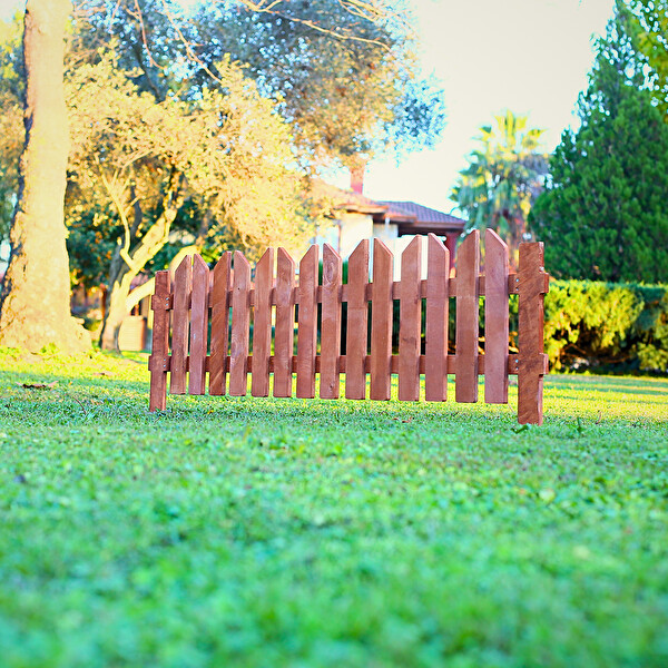 Mandu 40x150x2 CM Ahşap Çit