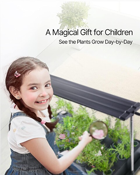 İdoo 20 Pods Kapsüllü Kapalı Bitki Bahçesi - Hidroponik Yetiştirme Sistemi