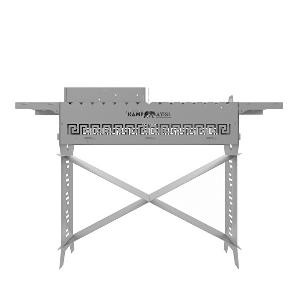 Kamp Ayısı GrillHero Çantalı Katlanır Taşınabilir Modüler Kamp Barbekü İstasyonu - Bagaja Sığar