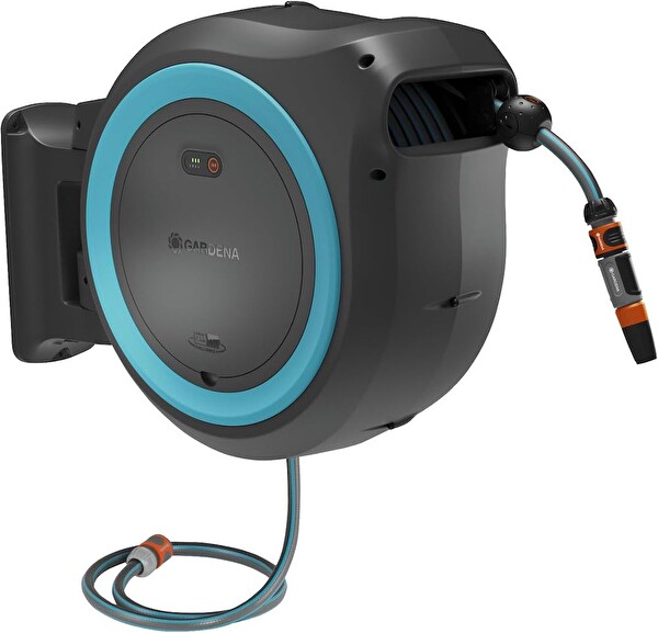 18645-20 Akülü Duvara Monte Hortum Kutusu Powerroll XXL Seti 40 M