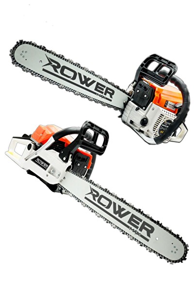 Rowermax 3 HP 50 CM 63 CC Palalı 36 Diş Zincir Benzinli Testere Ağaç Kesme Motoru