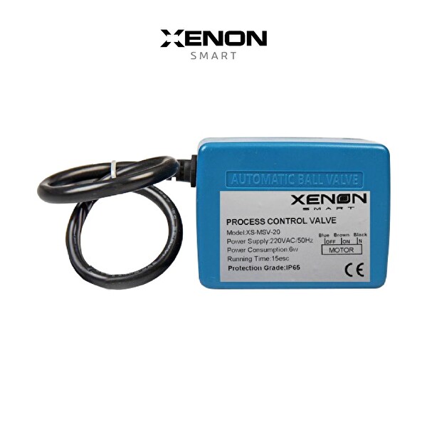 Xenon Smart Motorlu Küresel Su Vanası