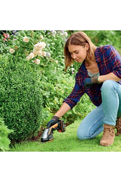 Worx WG801E 20 Volt 2.0 Ah Li-ion Şarjlı Profesyonel Avuç İçi Çim