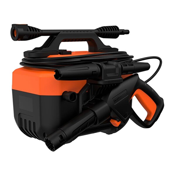 Black Decker 1300 W 110 Bar Basınçlı Yıkama - Yatay - BEPW1300H-QS