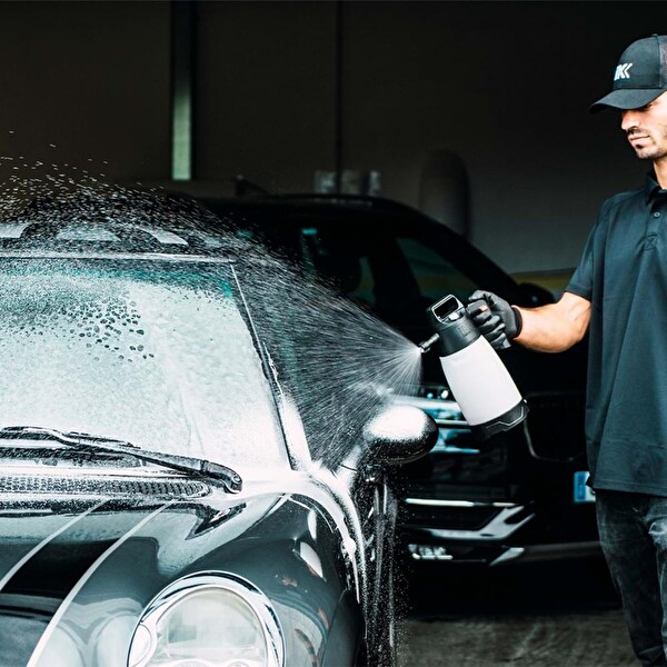 IK Sprayers Foam Pro 2+ Plus Köpük Yapıcı Hava Kompresör Bağlantılı Kimyasal Dayanımlı Basınçlı Pompa 2 L