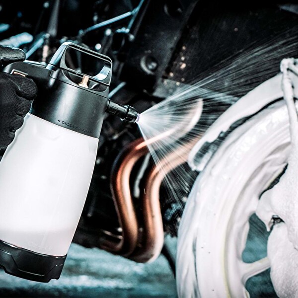 IK Sprayers Foam Pro 2+ Plus Köpük Yapıcı Hava Kompresör Bağlantılı Kimyasal Dayanımlı Basınçlı Pompa 2 L