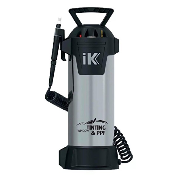 IK Sprayers PPF 12 PPF Ve Cam Filmi Uygulamaları İçin Manometreli INOX Premiks Pompa 12 L