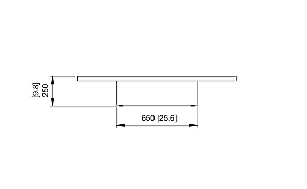 Ecosmart Fire Vertigo 50 Natural Sehpa Tipi Şömine