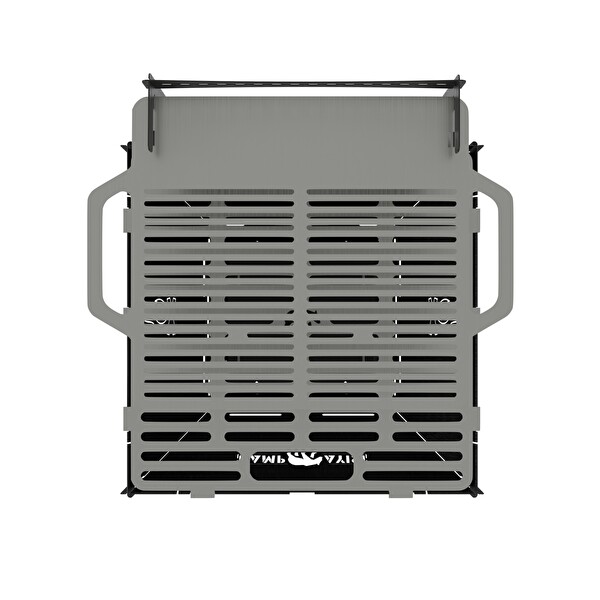 Kamp Ayısı FireNest Grand 3mm Karbon Çelik Ateş Çukuru & Mangal Su Geçirmez Özel Çantalı