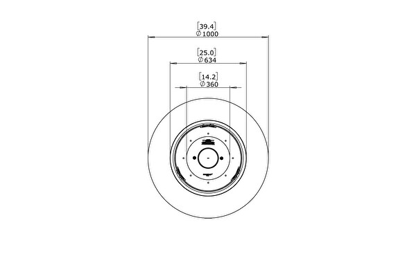 Ecosmart Fire ARK 40 Natural Sehpa Tipi Şömine