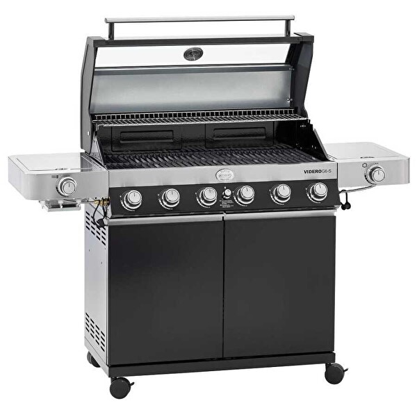 Videro G6-S Vario Gazlı Barbekü İstasyonu - Siyah