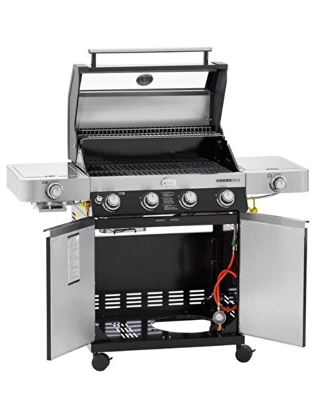 Rösle Videro G4-S Vario Siyah Gazlı Barbekü