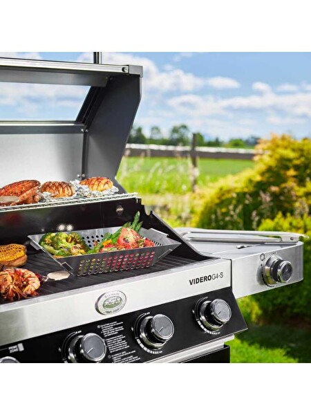 Rösle Videro G4-S Vario Siyah Gazlı Barbekü